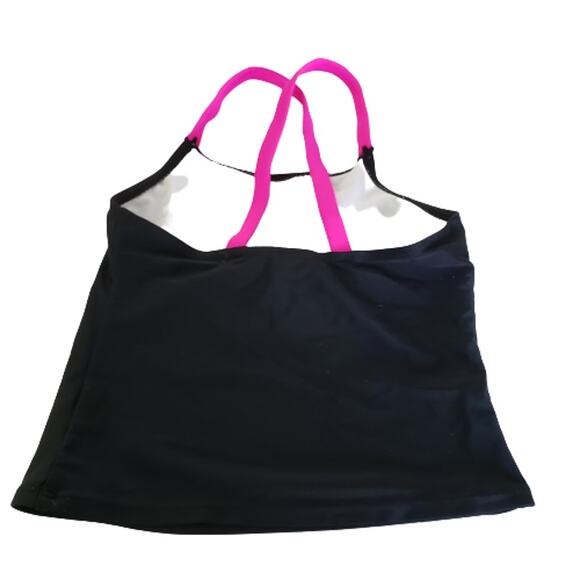 2 FOR $5 SALE Girl's Ocean Pacific Pink And Black Tankini Set Size XS - Picture 5 of 10